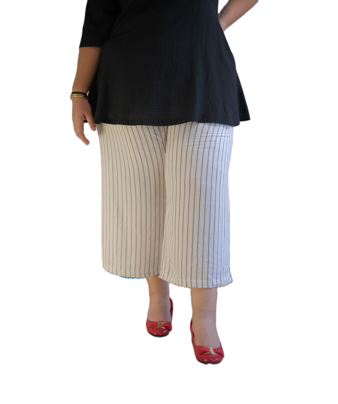 Pantalon rayé Femme - GRANDE TAILLE Teka Mode