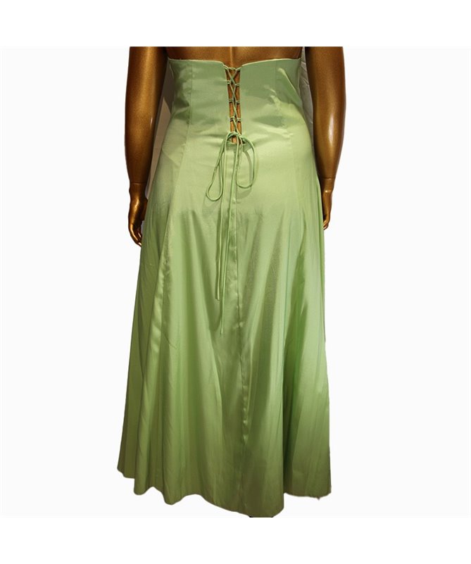 Robe de soirée Clochette : verte