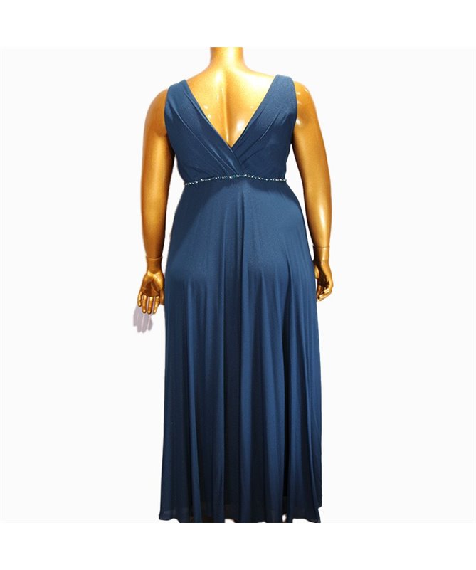 Robe de soirée Leila : bleu nuit