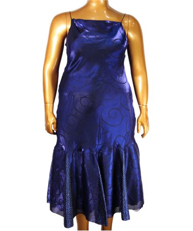 Robe de soirée Patricia : bleu nuit