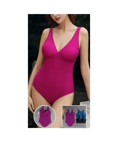 Maillot de Bain 1 Pièce Grande Taille du 42-44 au 54-56 TEKA MODE