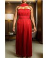 Robe de soirée Lou : rouge T40 / T44