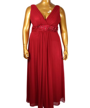 Robe de soirée Ella : rouge