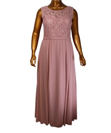 Robe de soirée Mélissa : rose pâle