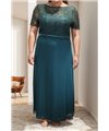 Robe Cocktail longue grande taille Kamila du 46 au 54