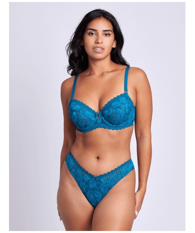 Tanga dentelle Romance VALEGE du 36 au 44 _ TEKA MODE