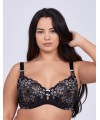 Soutien-gorge en dentelle fleurie Aroma _ VALEGE chez TEKA MODE