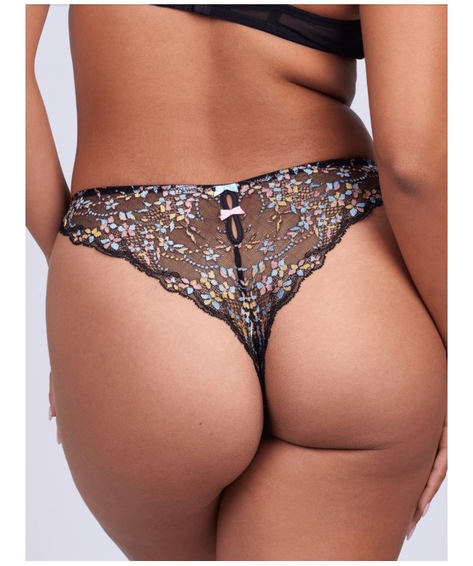 Tanga dentelle Aroma VALEGE du 36 au 44_ TEKA MODE