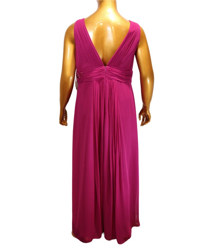 Robe de soirée Ella : fushia