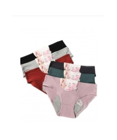 Culottes menstruelles colorées du 44 au 48 _ TEKA MODE