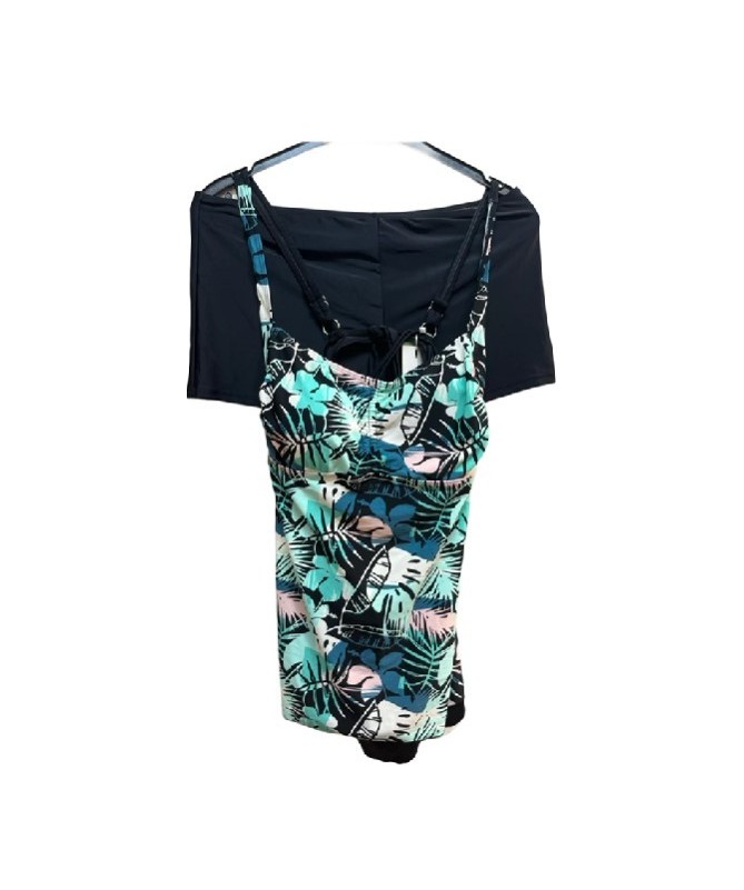 Tankini Floral Grande taille du 46 au 54 - Confort et Style TEKA MODE