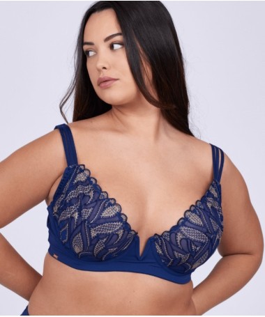 Soutien Gorge VALEGE bleu du 85B au 105F Charliz _ TEKA MODE