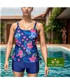 Tankini grande taille Brise Oceane du 44 au 54