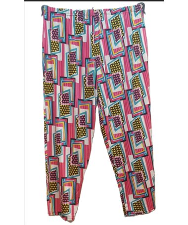 Pantalon fuchsia ESTAMPADAS